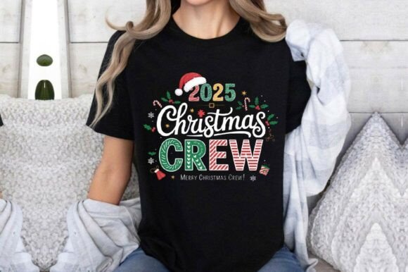 2025 Christmas Crew Merry Christmas Illustrations Review