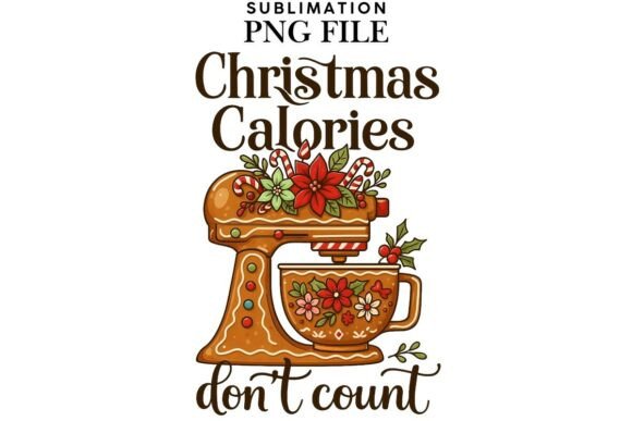 Christmas Calories Png Design: A Review for Illustrations and Blog Graphics