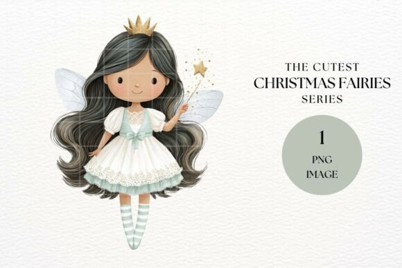 Christmas Fairy Princess Clipart Review
