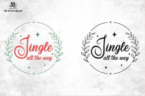 Christmas Ornament Minimal SVG Design for Illustrations