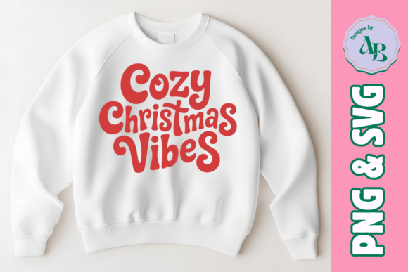 Christmas Vibes Quote PNG SVG for Illustrations