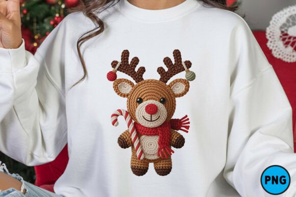 Cute Christmas Deer Baby Crochet Yarn Review