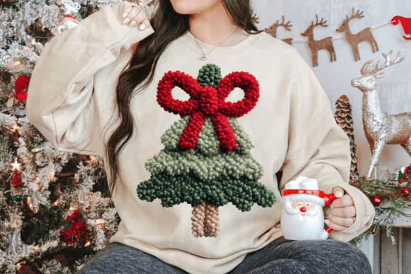 Patchwork Yarn Crochet Christmas Tree Pn Illustrations Review