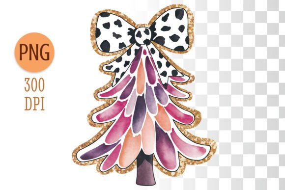 Pink Dalmatian Christmas Tree Art Review