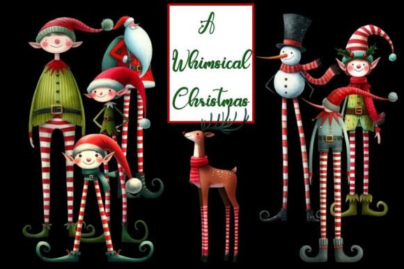 Whimsical Christmas Clipart 35 PNGs: A Crafter’s Honest Review